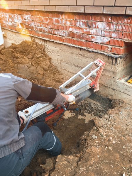 Foundation Coring in Meridian