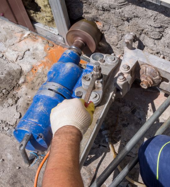 Basement Wall Drilling in Meridian
